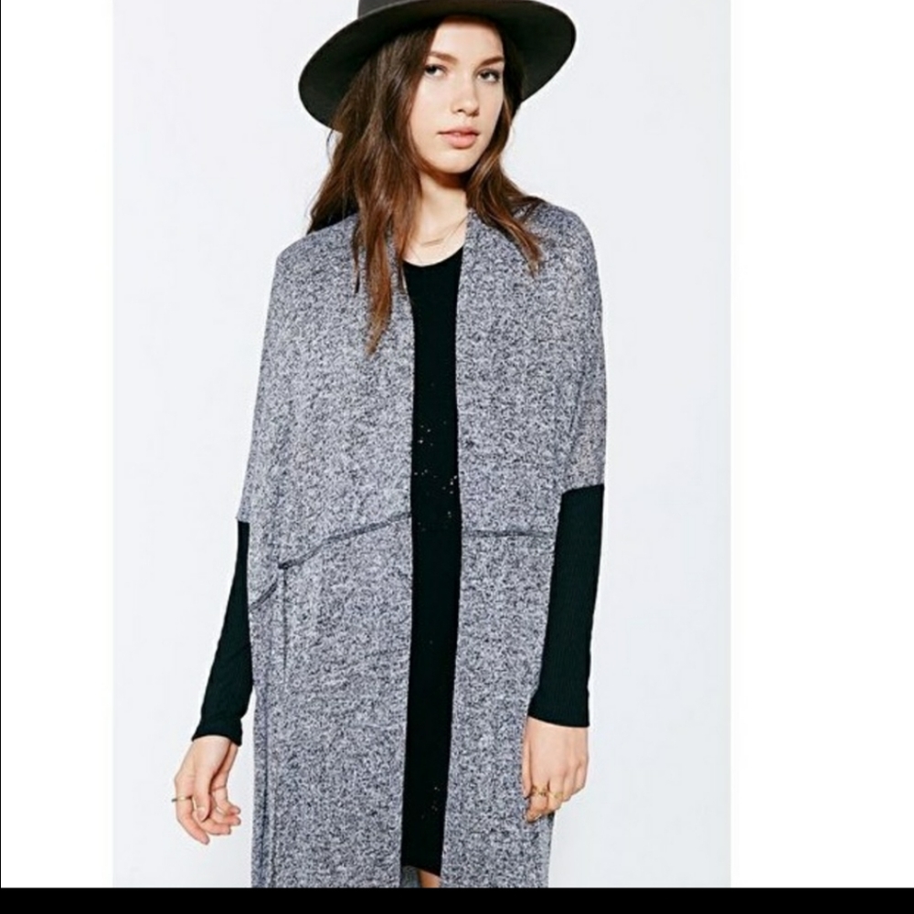 Silence + noise open long cardigan M